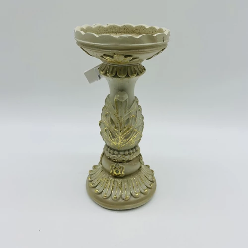 Antik gyertyatartó  (18 cm x 9 cm x 9 cm)