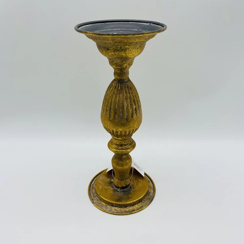 Antik gyertyatartó  (25,5 cm x 11 cm x 11 cm)