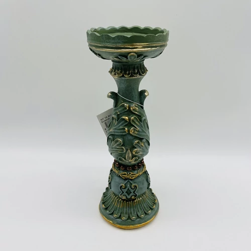 Antik gyertyatartó  (24,5 cm x 9 cm x 9 cm)