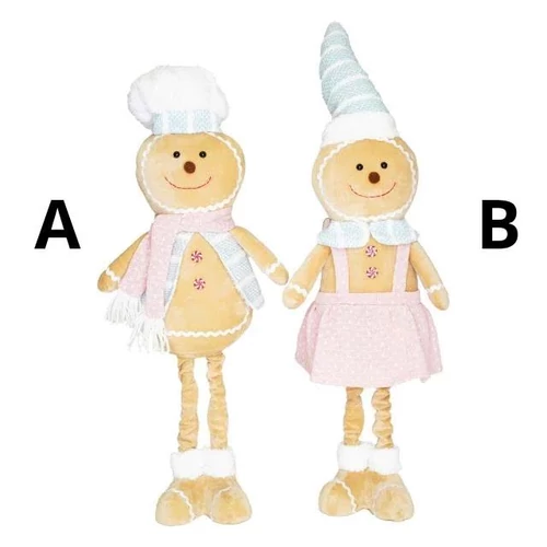 Mézeskalács figura, teleszkópos lábbal (25 cm x 12 cm x 65 cm) TÖBBFÉLE