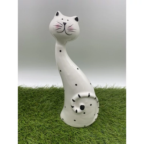 Pöttyös macska (22 cm x 9 cm x 6,5 cm)