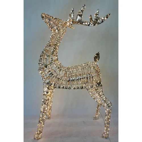 Megvilágított karácsonyi rénszarvas 960LED (120 cm) 