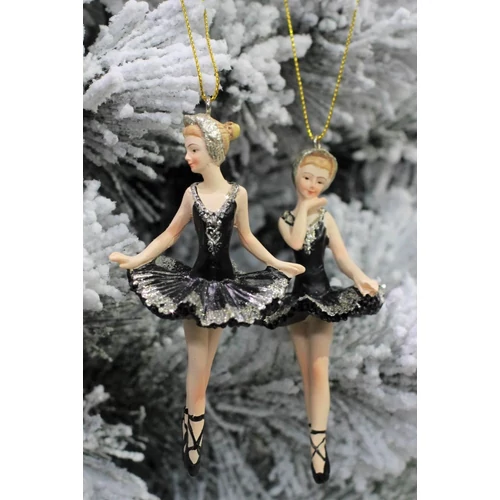 2 darabos felakasztható feketeruhás balett táncosnő