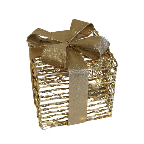 Arany LED karácsonyi ajándék (TÖBB MÉRETBEN)