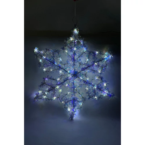 Világító hópehely 80 LED (46 cm)