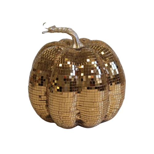 Arany csillogó tök, (20 cm)