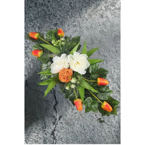 Sírdísz | betonnal nehezített (67 cm x 30 cm) TÖBB SZÍNBEN
