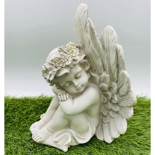 LED - es angyal (21 cm x 14 cm x 14 cm)