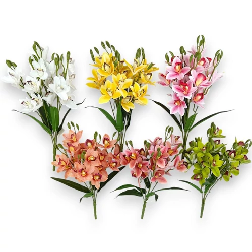 Orchidea csokor | gumi (46 cm) TÖBB SZÍNBEN