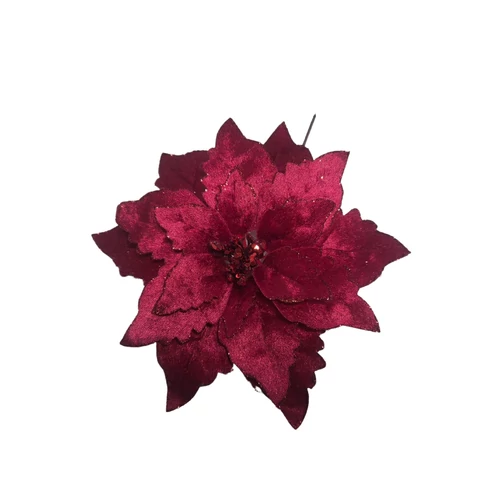 Piros mikulásvirág (24 cm)