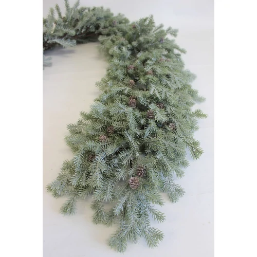 Karácsonyi füzér fenyőtobozokkal (195 cm)