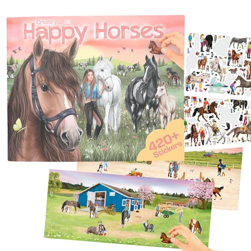 Happy Horses Matricás Tervező, Rózsaszín