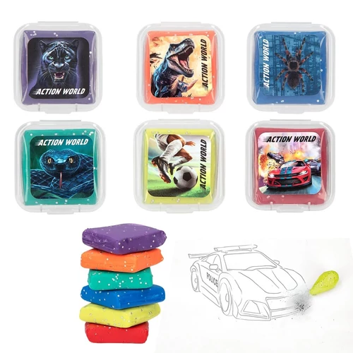 Action World Gyúrható Radír (TÖBB SZÍNBEN)
