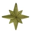 Csillag 8 ágú flokkolt, akasztós (48 cm)