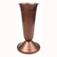 Műanyag váza nehezített betontalppal (32 cm) - BRONZ