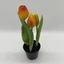 Élethű cserepes gumi tulipán (23 cm) 