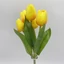 Tulipán csokor | 5 virágos | gumi (30 cm) 