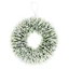 Koszorú havas, akasztós (26 cm x 26 cm x 7 cm)